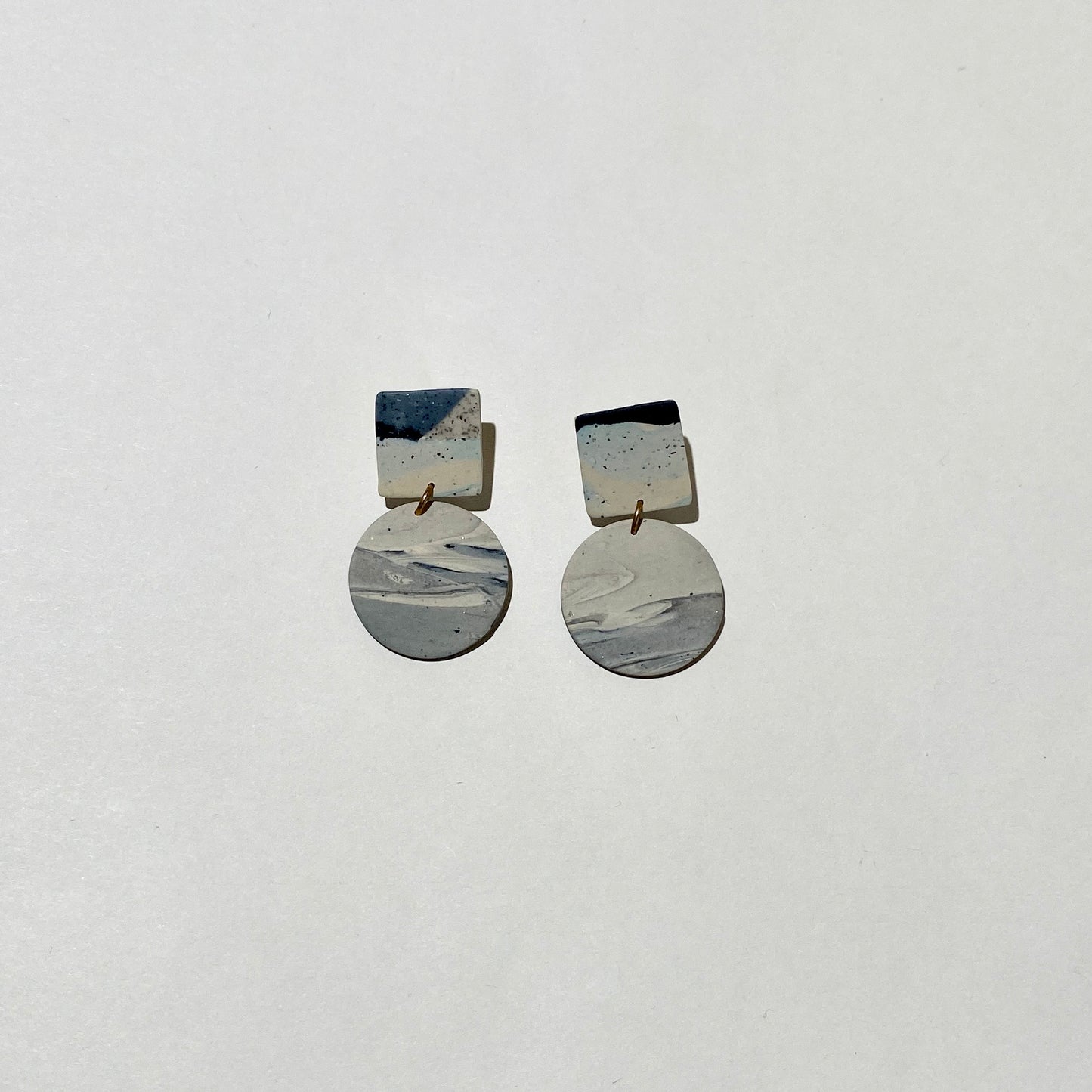 Archive sand earrings