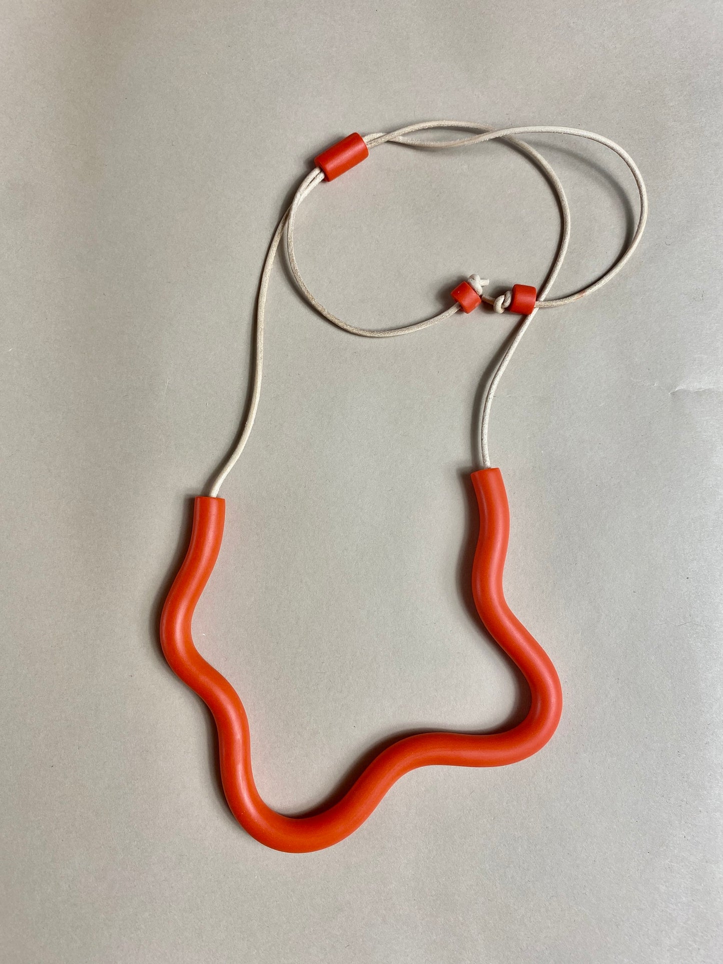 organic form necklace